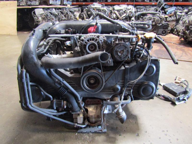 2011 SUBARU LEGACY 2.5L, w/o turbo; MT, California emissions (VIN B, 6th digit, SOHC) Used Engine