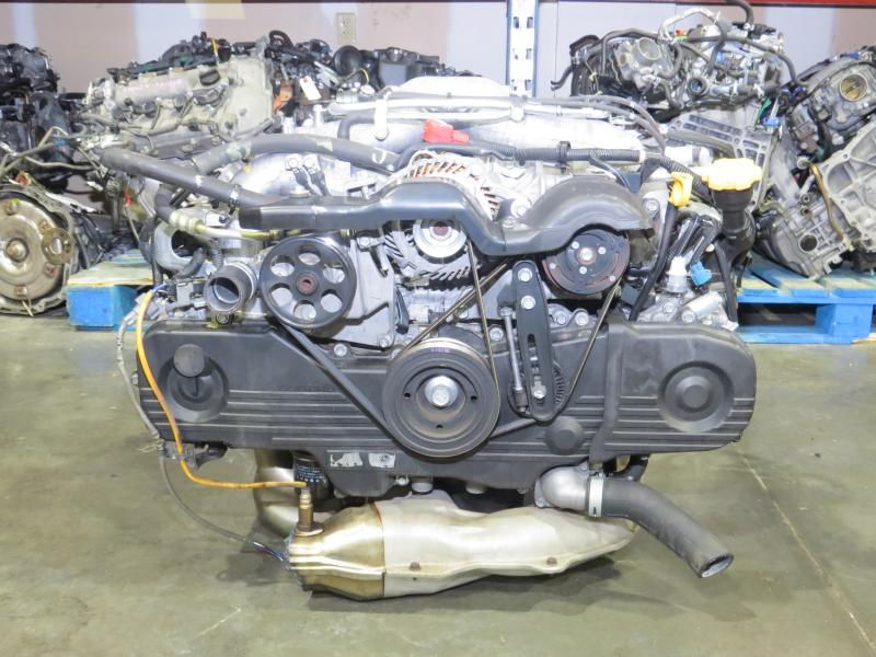 2008 SUBARU LEGACY 2.5L (VIN 6, 6th digit), SOHC, MT, California emissions Used Engine