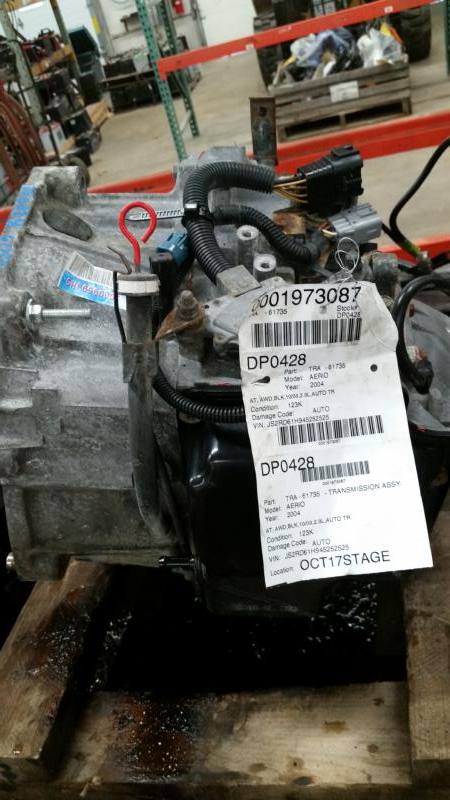 2004 SUZUKI AERIO AT, FWD Used Transmission