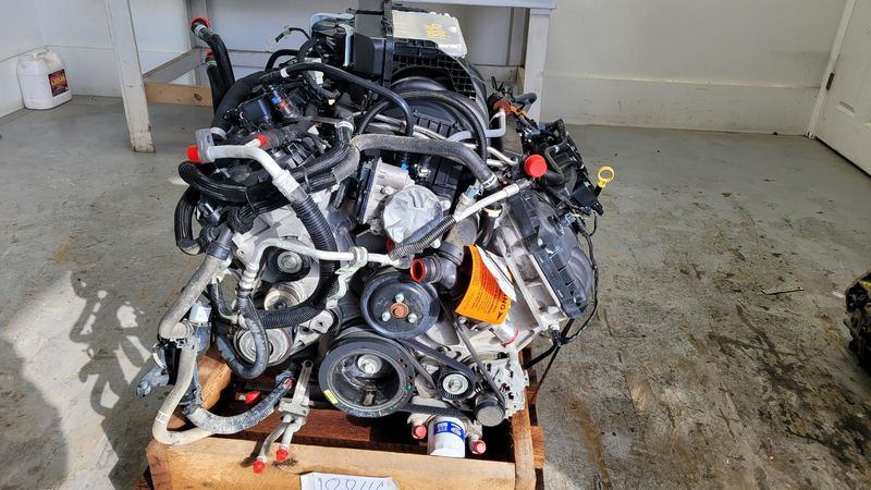 2023 Ford F-150 gasoline, 5.0L (VIN 5, 8th digit), w/o inverter Used Engine