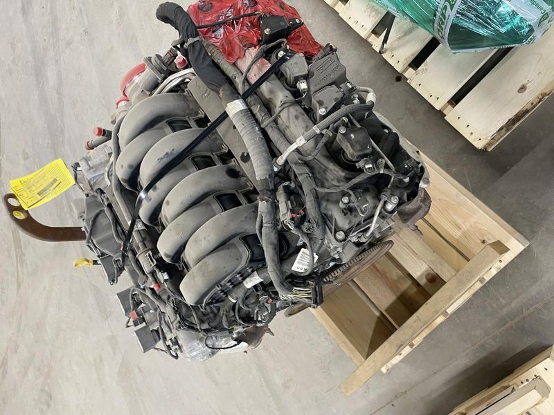 2021 Ford F-150 gasoline, 5.0L (VIN 5, 8th digit), inverter Used Engine