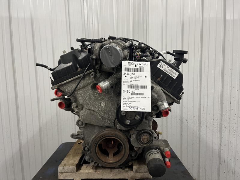 2014 Ford F-150 3.5L (turbo), (VIN T, 8th digit), from 12/16/13 Used Engine