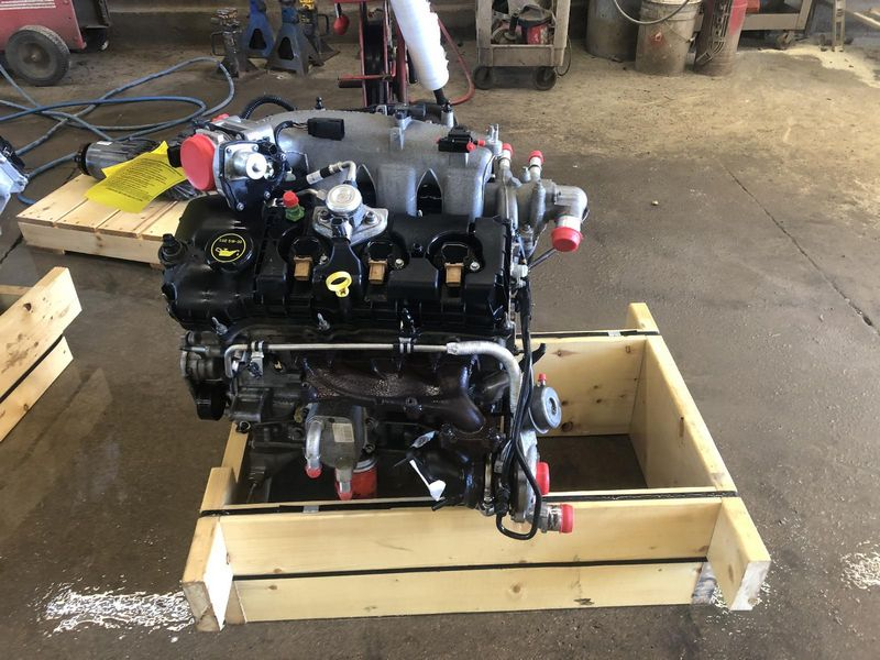 2018 Ford Explorer 3.5l W O Turbo%3b Vin 8 8th Digit W O Oil Cooler Used Engine