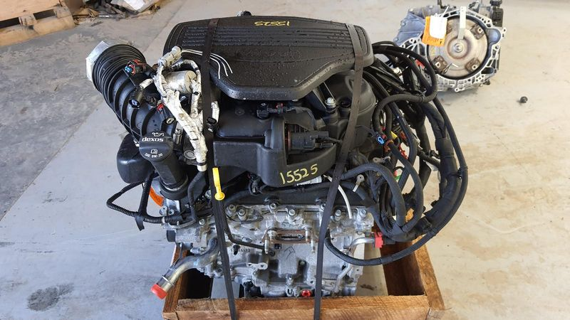2019 GMC ACADIA 3.6L, (VIN S, 8th digit, opt LGX), w/o heavy duty cooling Used Engine