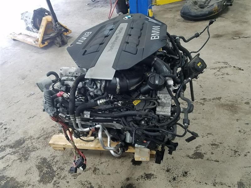 2014 Bmw 550i (4.4l twin turbo), rwd Used Engine