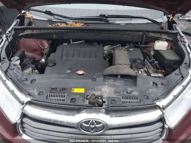 2016 Toyota Highlander Gasoline, 3.5l, vin k (5th digit, 2grfe engine, 6 cylinder), oil cooler Used Engine