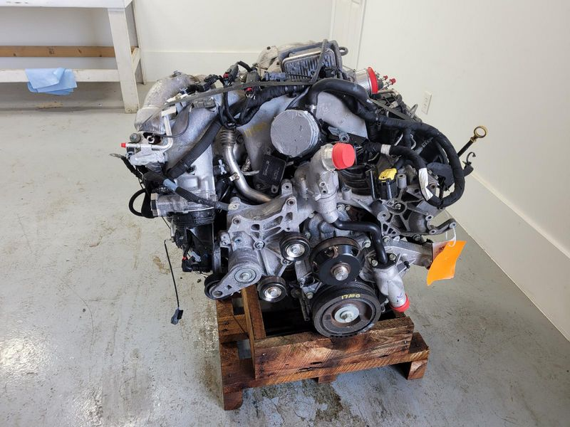 2018 Chevy Silverado 3500 6.6l V8 Diesel Turbocharged Used Engine