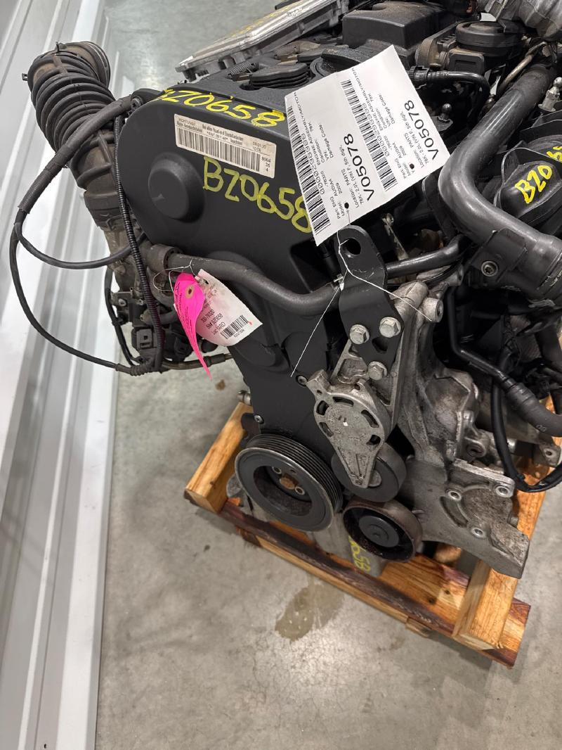 2009 Audi A4 2.0l (vin f, 5th digit, turbo), id bpg, at, cvt Used Engine 3