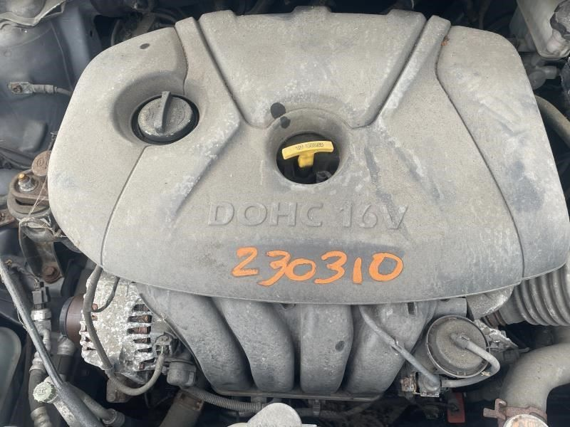 2012 Hyundai Elantra 1.8l Vin E 8th Digit Sdn W O Automatic Engine Stop And Start%3b Federal Emissions Ulev Korea Built Engine Used Engine