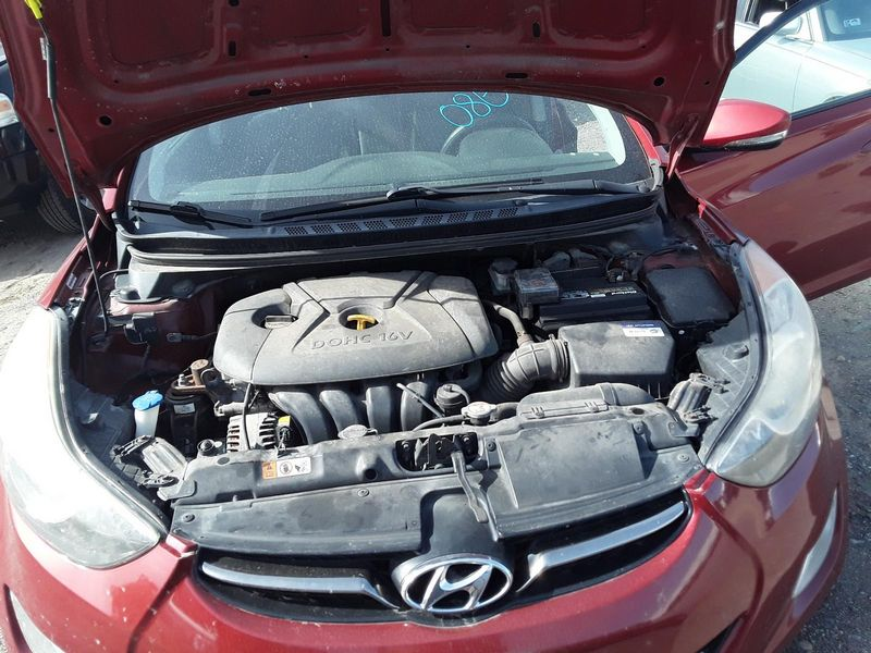 2012 Hyundai Elantra 1.8l vin e 8th digit sdn w o automatic engine stop and start%3b federal emissions ulev korea built engine Used Engine 2