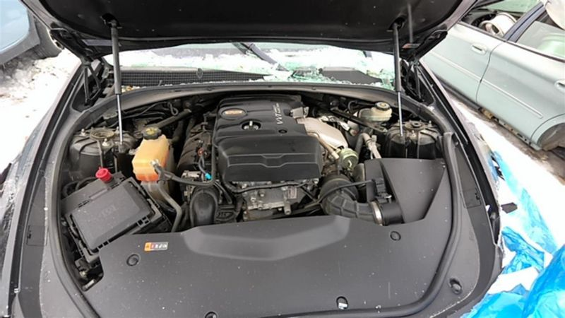 2017 CADILLAC CTS 2.0L (VIN X, 8th digit, opt LTG), RWD Used Engine