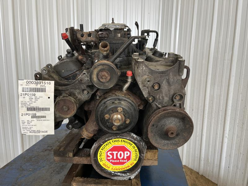 2005 Chevy Astro (4.3l, vin x, 8th digit) Used Engine 2