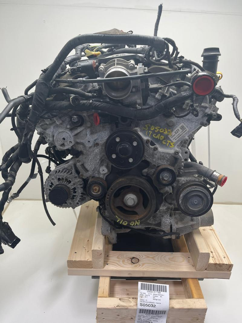 2016 Cadillac Cts 6.2l (vin 6, 8th digit, opt lt4) Used Engine