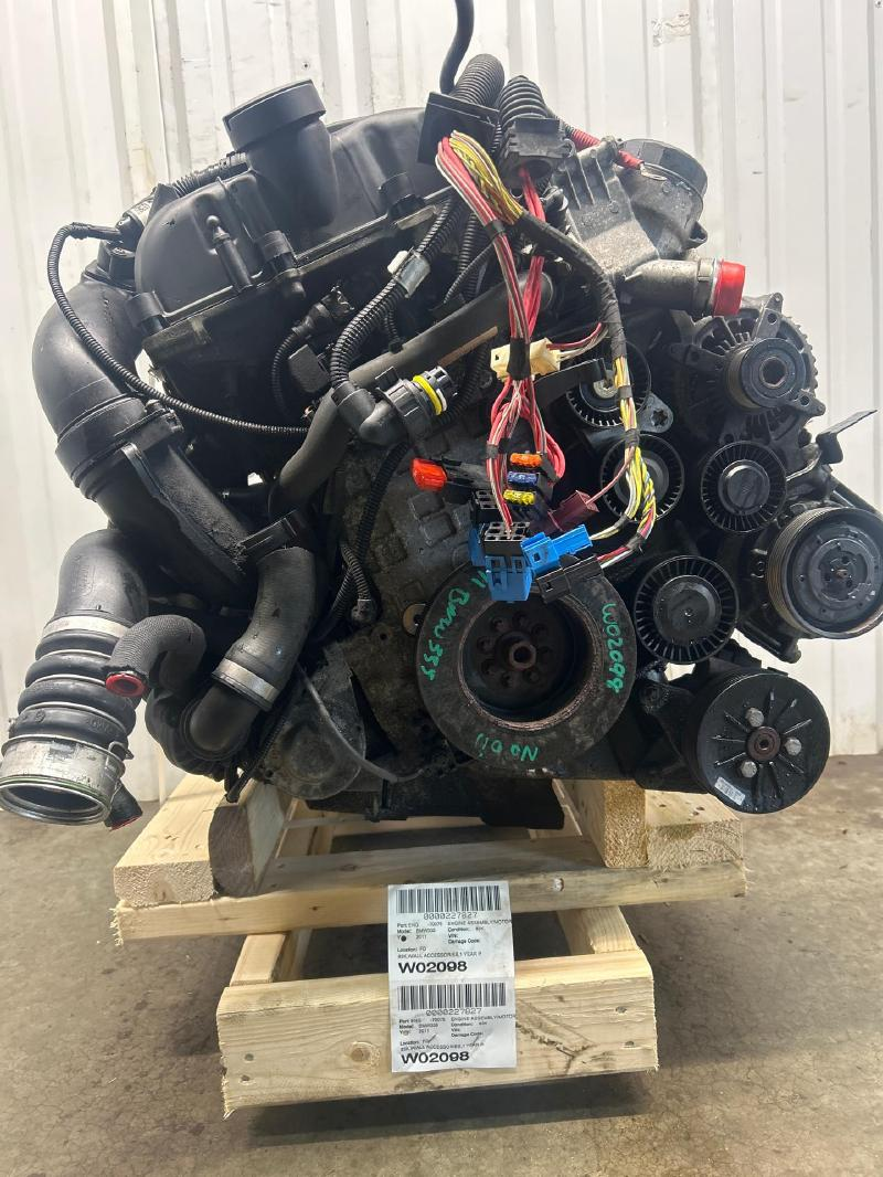 2011 Bmw 335i (3.0l), gasoline, single turbo, rwd, thru 12/10 Used Engine