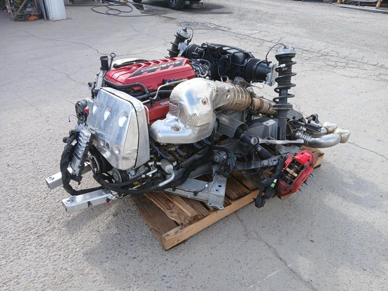 2021 Chevy Corvette 6.2l v8 supercharged Used Engine 2