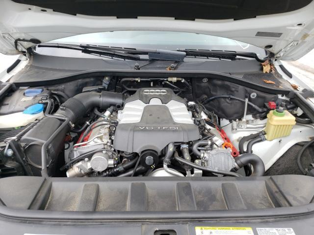 2014 Audi Q7 (3.0l), vin g (5th digit, gasoline), engine id ctwa Used Engine