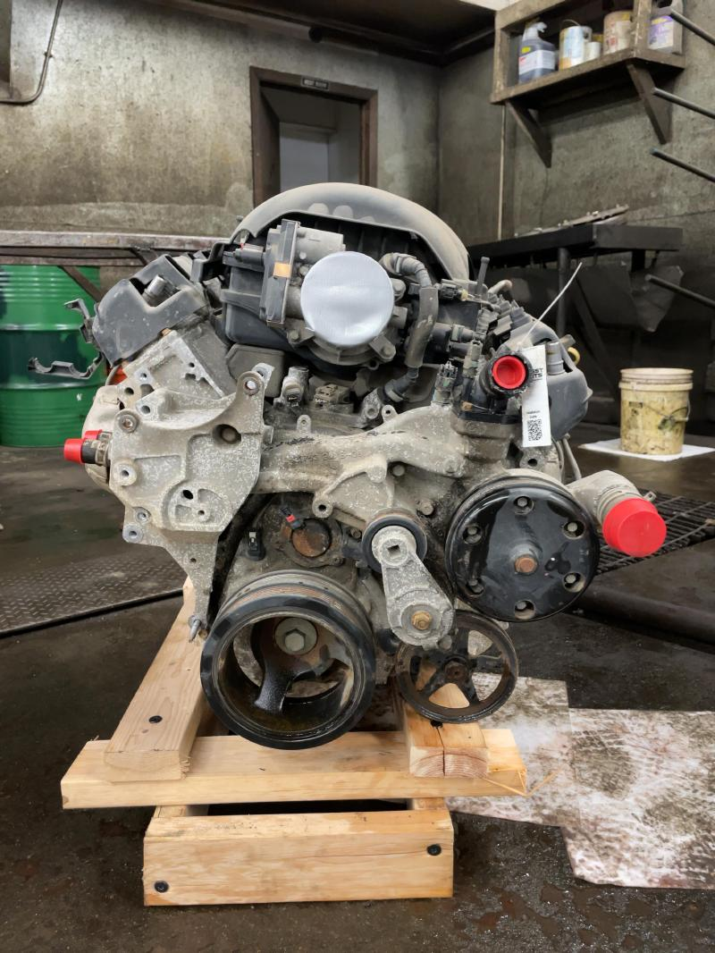 2014 Chevy Silverado 1500 6.2l (vin j, 8th digit, opt l86) Used Engine 3