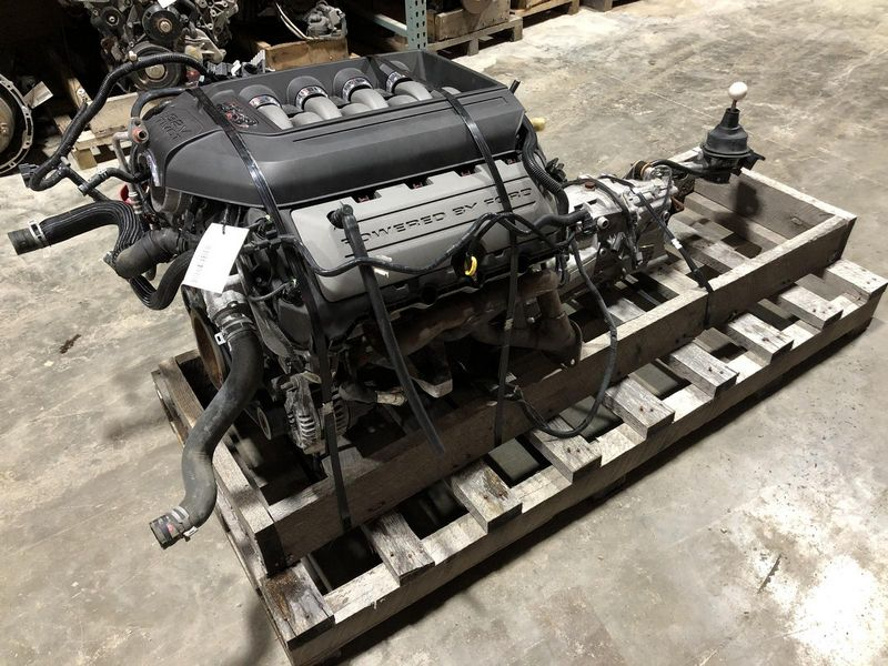 2012 Ford Mustang At 6 speed 3.7l id br3p 7000 aa Used Engine