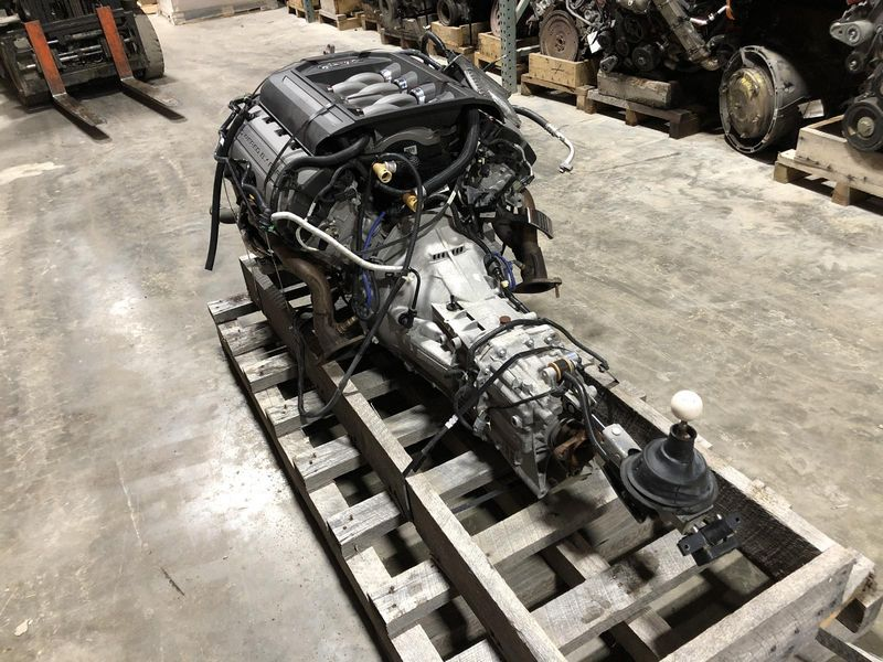 2012 Ford Mustang At 6 speed 3.7l id br3p 7000 aa Used Engine 2