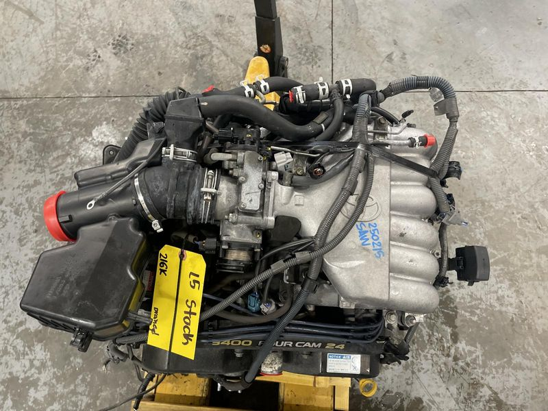 2002 Toyota 4runner 3.4l v6 Used Engine 3