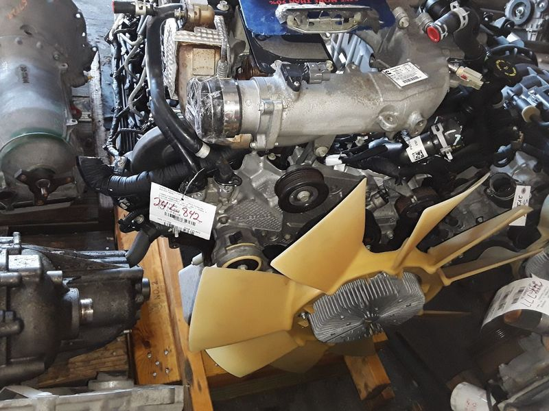2018 Nissan Titan xd 5.0l v8 diesel turbocharged Used Engine 3