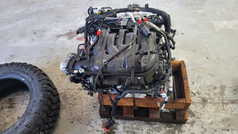2016 Jeep Wrangler (3.6l, vin g, 8th digit) Used Engine 3