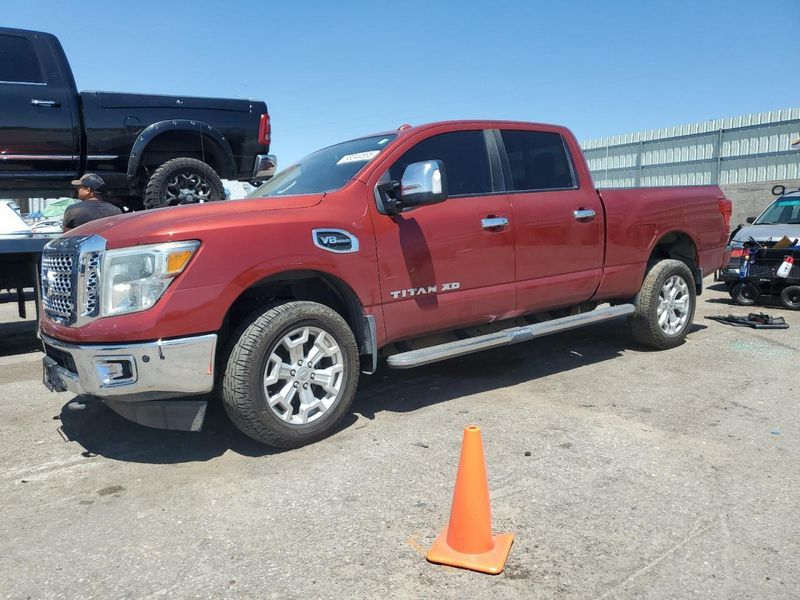 2016 Nissan Titan xd 5.0l, (vin b, 4th digit, 8 cylinder, diesel) Used Engine 2