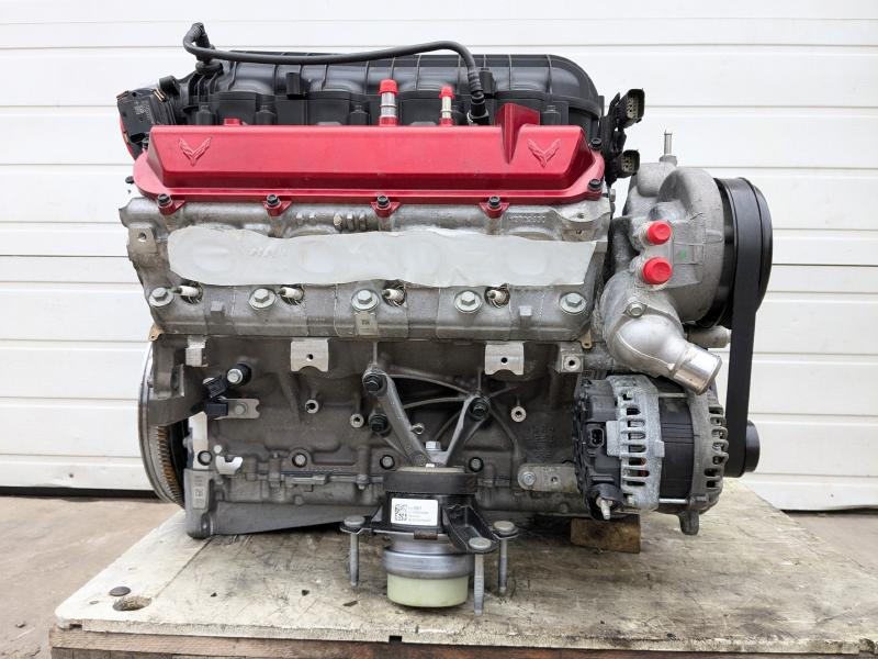 2021 Chevy Corvette (6.2l, vin 4, 8th digit, opt lt2) Used Engine 3