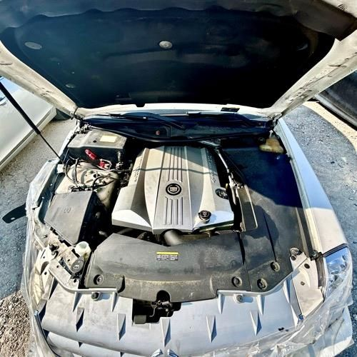 2005 Cadillac Sts 4.6l (vin a, 8th digit), belt driven cooling fan Used Engine