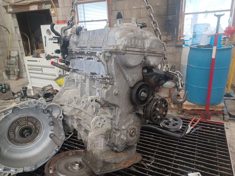 2014 Hyundai Accent (1.6l, vin e, 8th digit, gdi) Used Engine 2