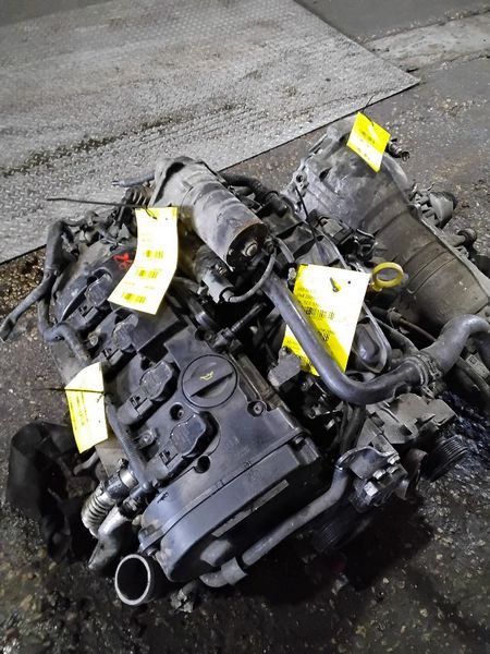 2008 Audi A4 2.0l (vin f, 5th digit, turbo), (engine id bpg or bwt), at, 6 speed transmission Used Engine