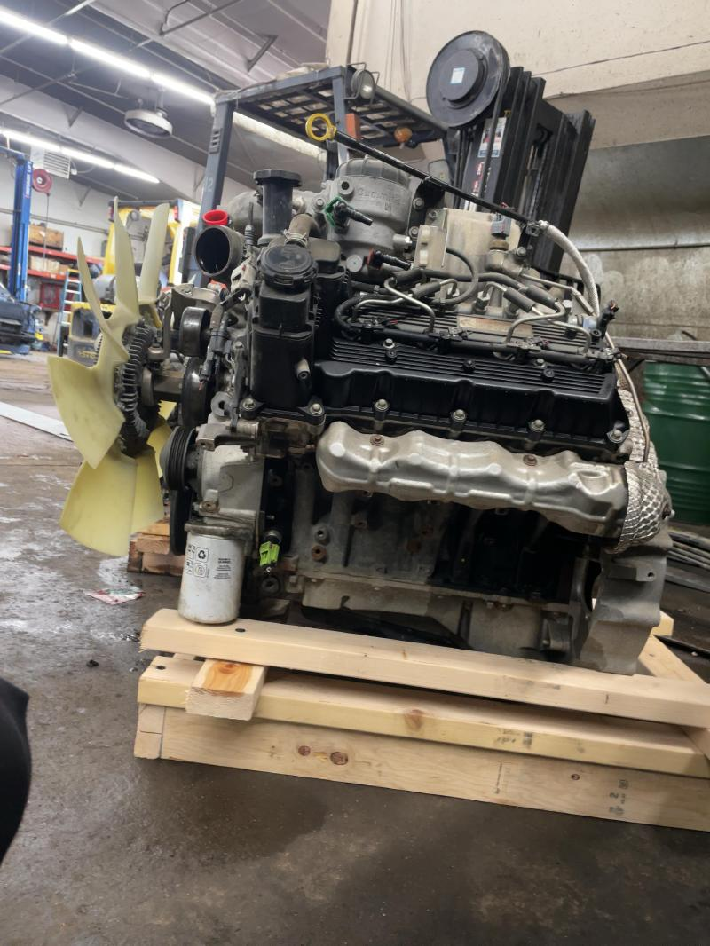 2018 Nissan Titan xd 5.0l, (vin b, 4th digit, 8 cylinder, diesel) Used Engine