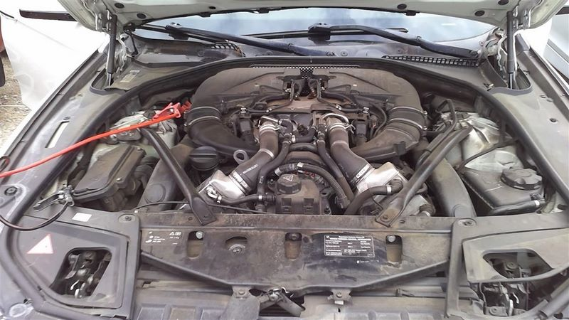 2013 Bmw 550i (4.4l twin turbo), rwd Used Engine