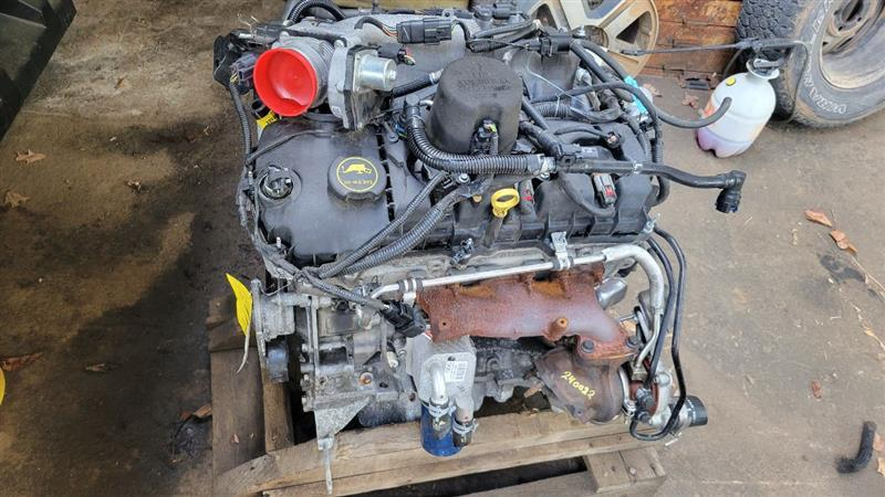2019 Ford Explorer 3.5l, turbo, (vin t, 8th digit), w/o oil cooler Used Engine 2