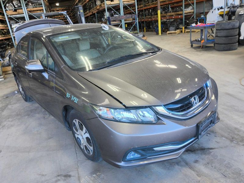 2013 Honda Civic 1.5l (vin 4, 6th digit, hybrid, sdn, mx), electric (integrated motor assist) Used Engine 2