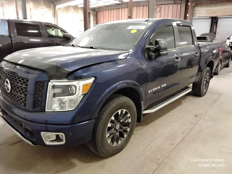 2018 Nissan Titan 5.6l Vin A 4th Digit 8 Cylinder Gasoline Used engine 2