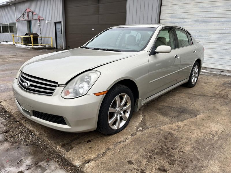 2006 Infiniti G35 (3.5l, vin c, 4th digit, vq35de), awd Used engine 2