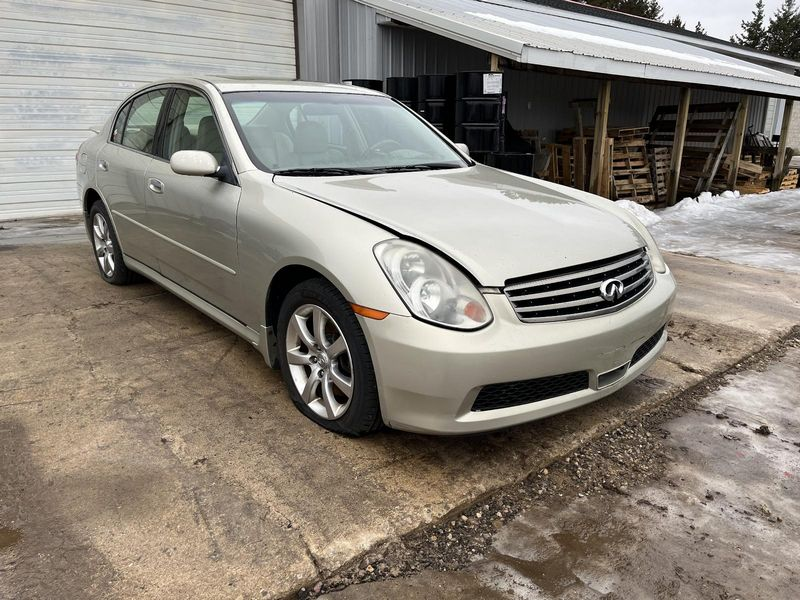 2006 Infiniti G35 (3.5l, vin c, 4th digit, vq35de), awd Used engine 3