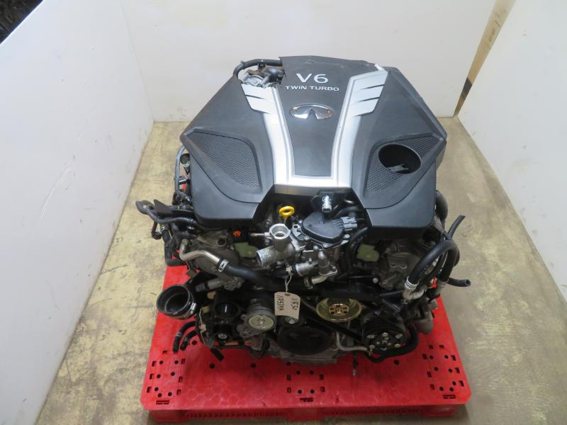 2019 Infiniti Q60 3.0l Vin F 4th Digit Vr30ddtt Awd 400hp Used engine 2