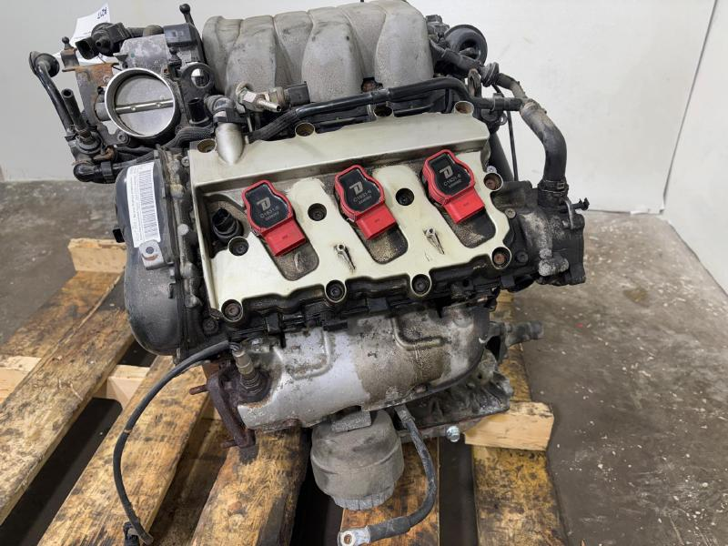 2008 Audi A6 3.2l (vin h, 5th digit), (engine id bkh) Used Engine 2