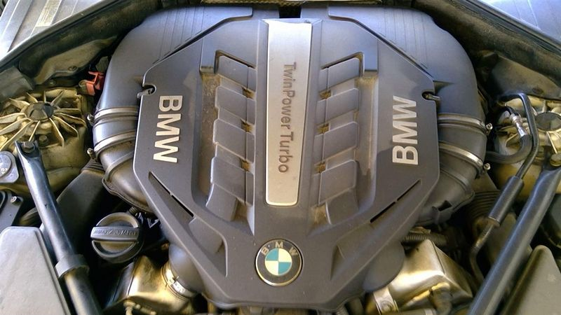 2012 Bmw 750i (4.4l, twin turbo), rwd Used Engine