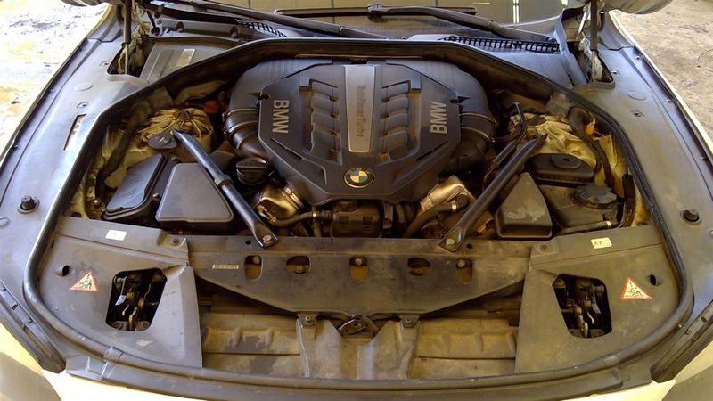 2012 Bmw 750i (4.4l, twin turbo), rwd Used Engine 2