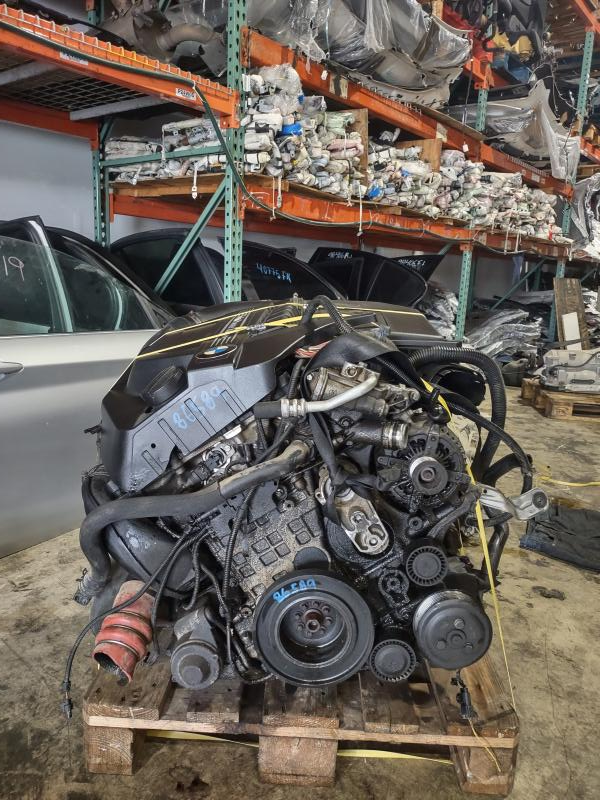 2013 Bmw 740li 3.0l L6 Turbocharged Used engine 2