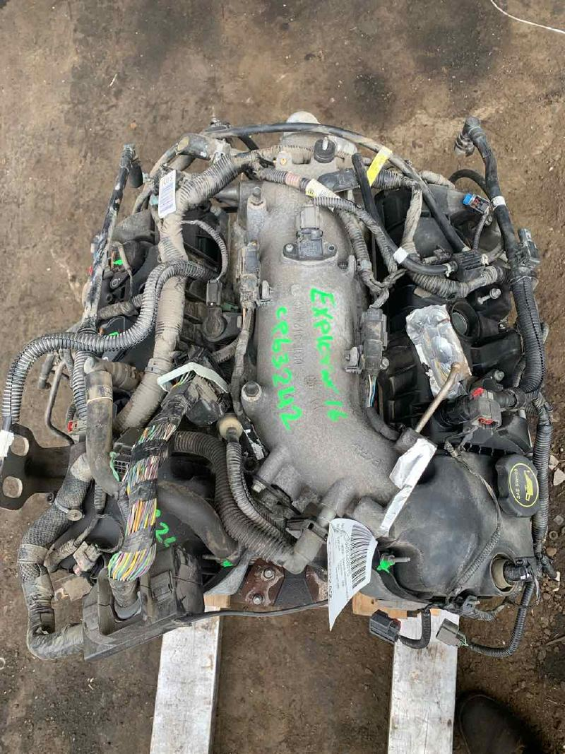 2015 Ford Explorer 3.5l Turbo Vin T 8th Digit W O Oil Cooler Used engine 2