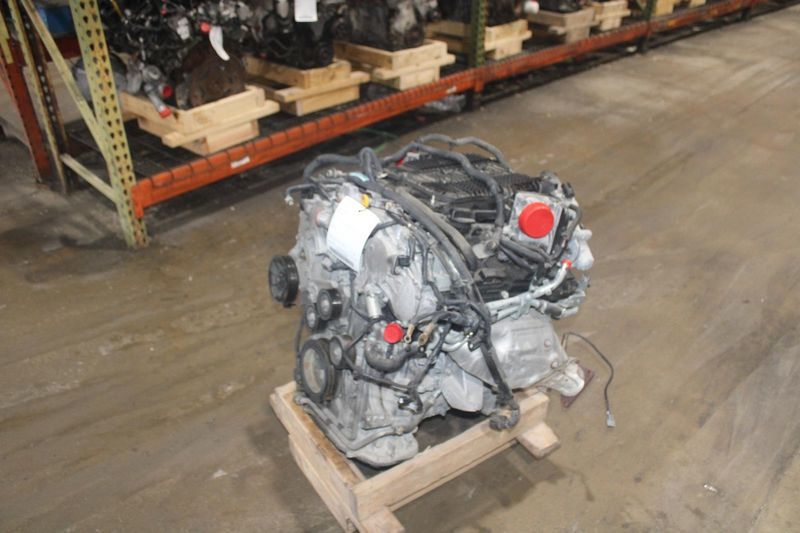 2014 Infiniti Q50 3.7l Vin B 4th Digit Vq37vhr Awd Base Thru 2 14 Used engine 2