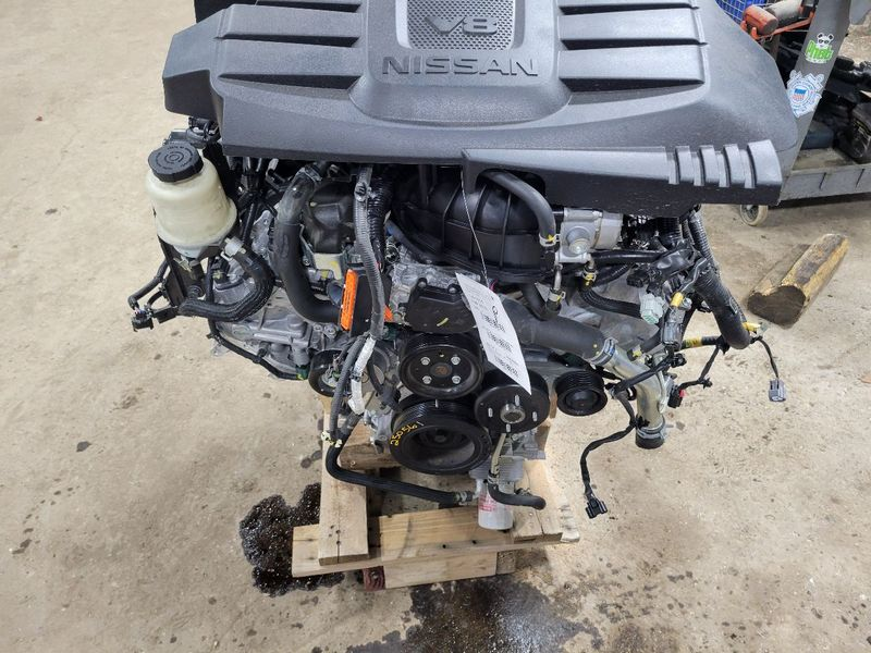 2020 Nissan Titan 5.6l Vin A 4th Digit 8 Cylinder Gasoline Used engine 2