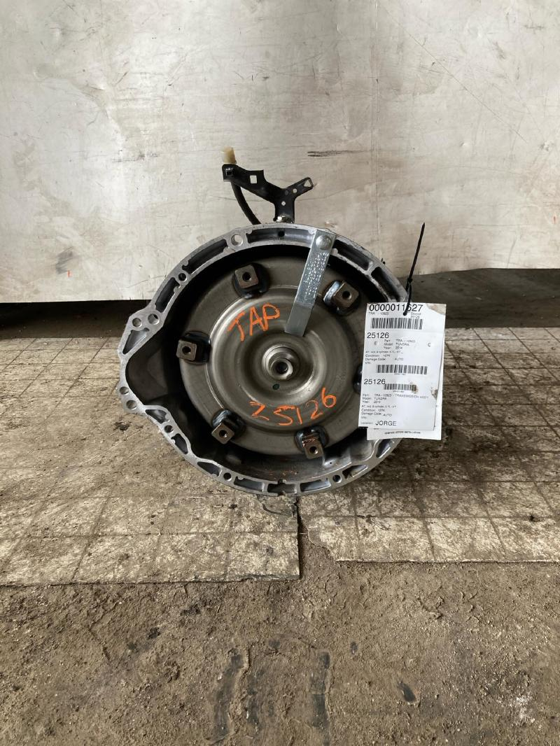 2012 Toyota Tundra At 4x2 8 Cylinder 5.7l Used transmission 2