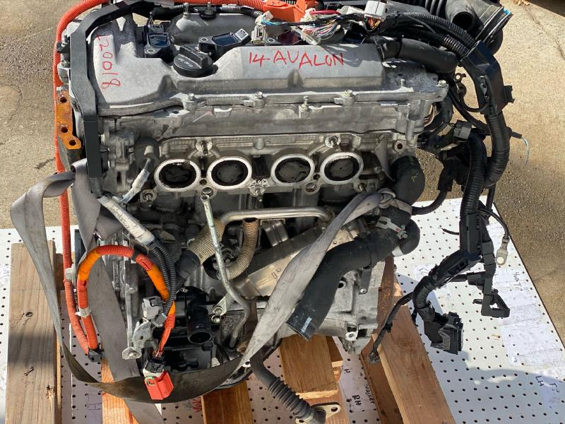 2013 Toyota Avalon 2.5l L4 Electric Gas Used engine 2