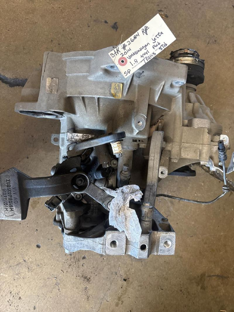 2014 Volkswagen Jetta 1.8l L4 Turbocharged Used transmission 3