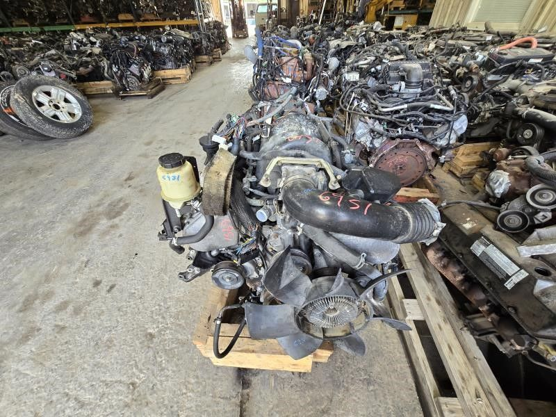 2006 Nissan Titan 5.6l Vin A 4th Digit Unleaded Fuel Used engine 2